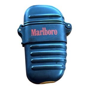 VINTAGE 1990’s MARLBORO CIGARETTE LIGHTER Adventure Team Refillable Collectable